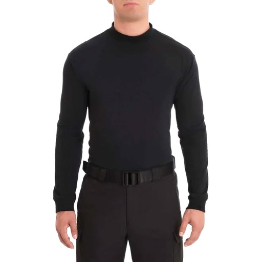 Blauer Mock Turtleneck