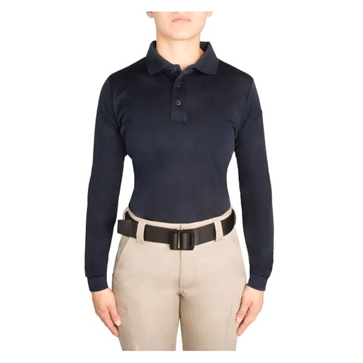 Blauer Performance Long Sleeve Polo Shirt for Women