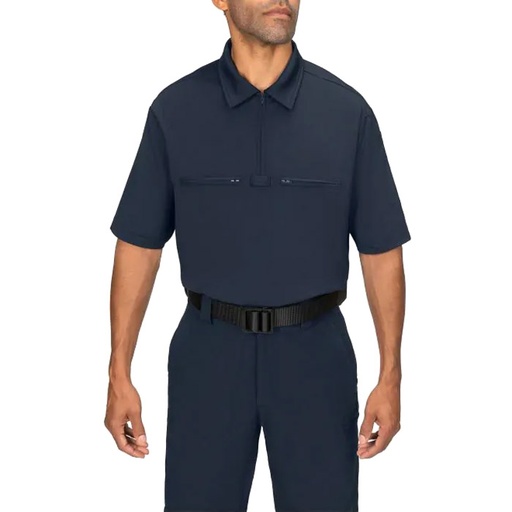 Blauer Performance Pro Zip-Front Polo Shirt