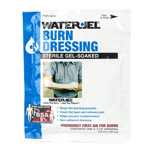 [TACMED-87-0022] Water-Jel First Responder 4" X 16" Burn Dressing