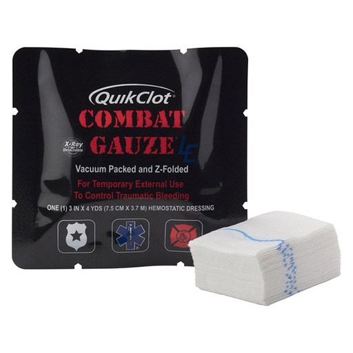 [QC-CG-LE] QuikClot Combat Gauze LE