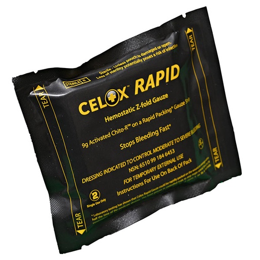 Celox RAPID Hemostatic Gauze