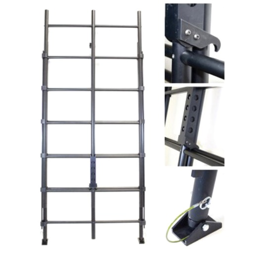 [RUHL-LRL-008] Ruhl Extendable Dual Man Ladder