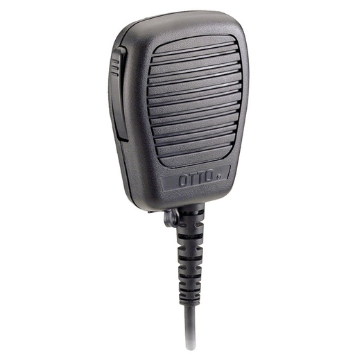 [OTTO-V2-L2KA11] OTTO Engineering Low Profile Speaker Mic with Coiled Cord