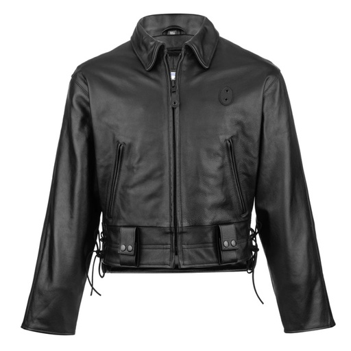 Taylor's Leatherwear LAPD Cowhide Leather Motorcycle Jacket