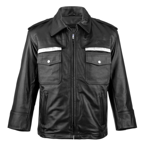 Taylor's Leatherwear Newark Police Leather Jacket