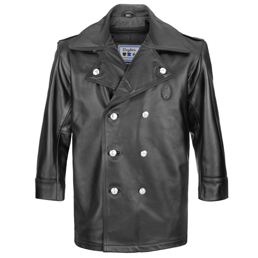 Taylor's Leatherwear NYPD Cowhide Leather Long Jacket
