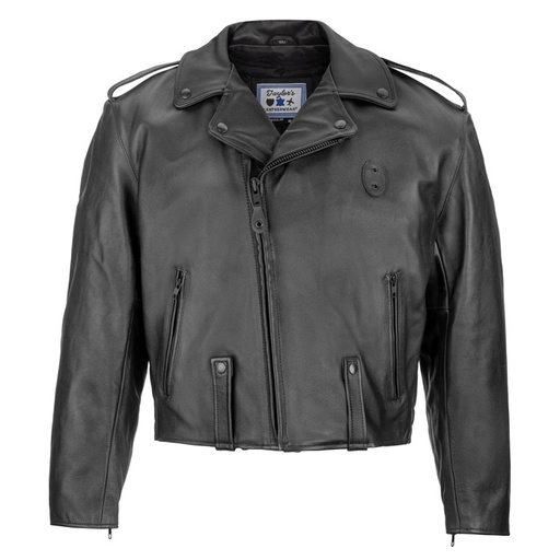 Taylor's Leatherwear Pittsburgh Cowhide Leather Motorcycle Jacket