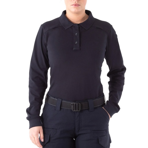 First Tactical Women's Cotton Long Sleeve Polo