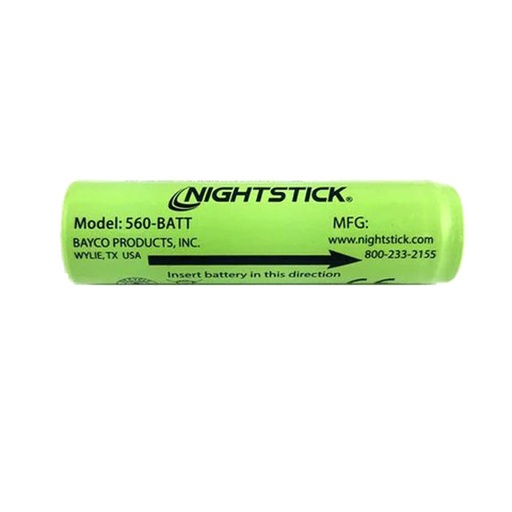 [NTSTK-560-BATT] Nightstick Lithium Ion Replacement Battery For 800 Lumen TAC Series Lights
