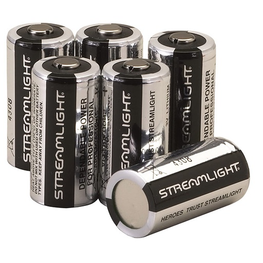 Streamlight CR123A Lithium Batteries