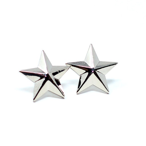 Premier Emblem 3/4" Smooth Star Rank Insignia
