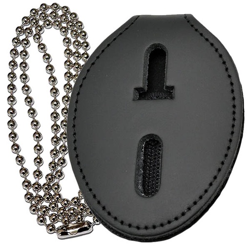 Perfect Fit Universal Oval Badge Clip with Chain