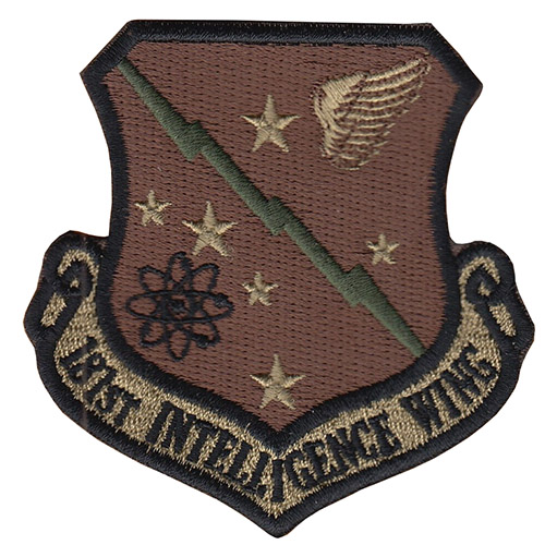 [VANG-500299M] Air Force 181st Intelligence Wing Velcro Unit Patch