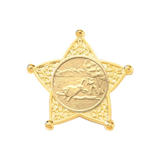 Blackinton Indiana Sheriff Tie Tac