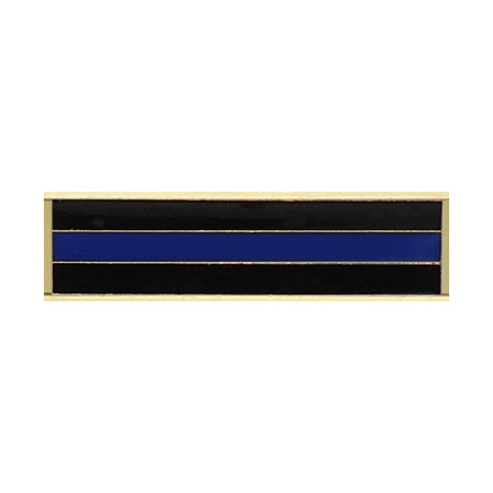 Blackinton A12005 Thin Blue Line Commendation Bar