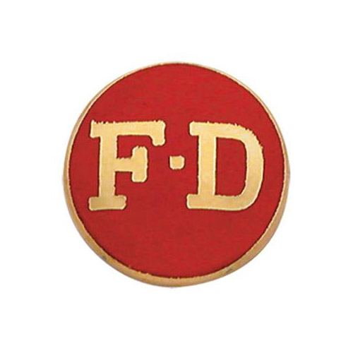 Smith & Warren C127 FD Enameled Collar Insignia