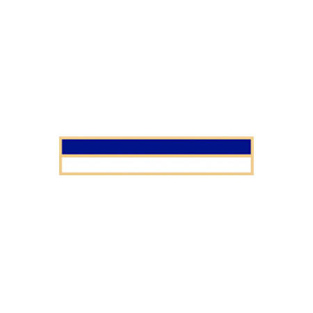 Smith & Warren C597 1 7/8" Top Over Bottom Dual Color Award Bar