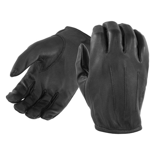 Damascus Dyna-Thin Unlined Leather Search Gloves with Short Cuff and Hairsheep