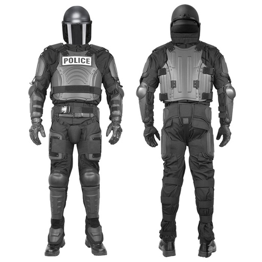 Damascus FlexForce Modular Hard Shell Crowd Control Suit with Gear Bag