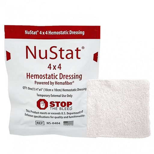 [BEKN-N-0404-2] Nustat Hemostatic Pad (2 Pack)