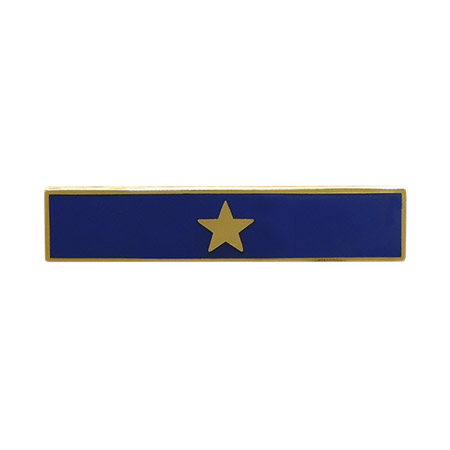Blackinton A12292 One Color Recognition Bar with One Star
