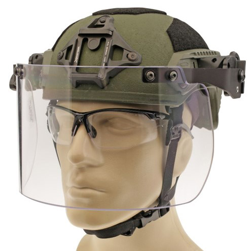 [TEAMW-77-VIS-05] Paulson DK7-H.250 Riot Faceshield