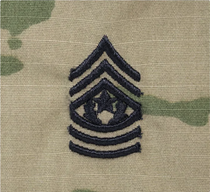 Army OCP Sew On Rank