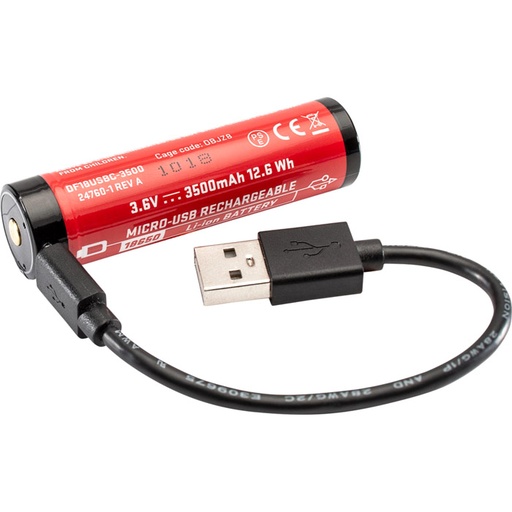 [SFIR-SF18650B] Surefire 18650 Lithium Ion Rechargeable Battery