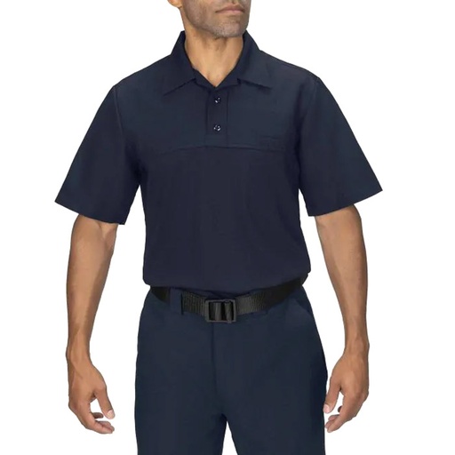 Blauer Polyester Short Sleeve Armorskin Base Shirt